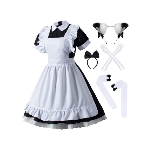 Dresses Womens French Maid Costume Maid Fancy Dress Maid Cosplay